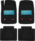 Red SUV Car Automotive Floor Mat 5-Piece Set K108832