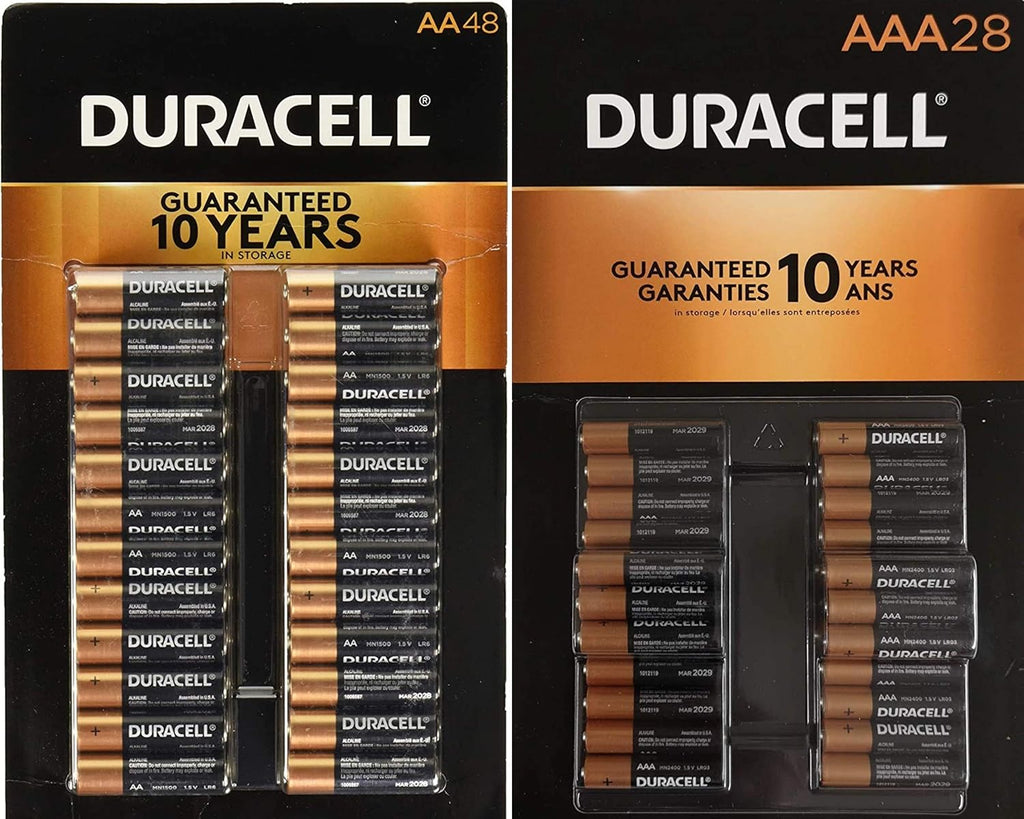 48 AA Batteries & 28 AAA Batteries Valuepack Pack of 2 F852