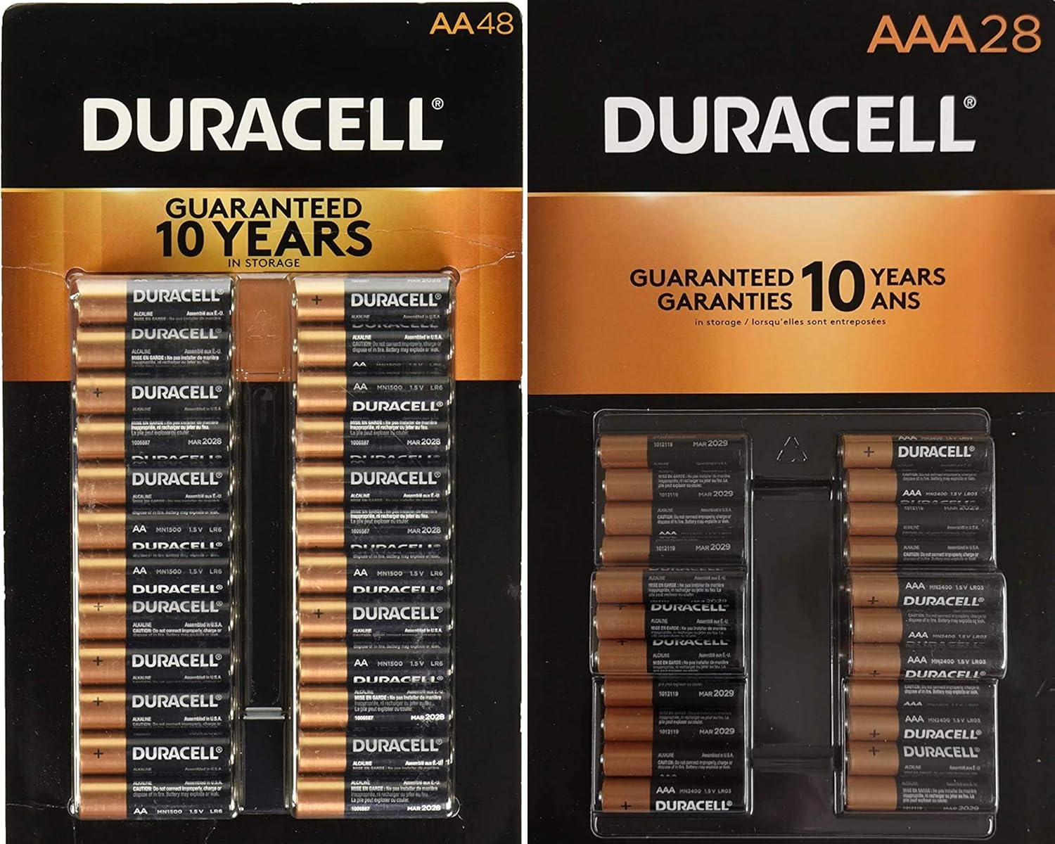48 AA Batteries & 28 AAA Batteries Valuepack Pack of 2 F852