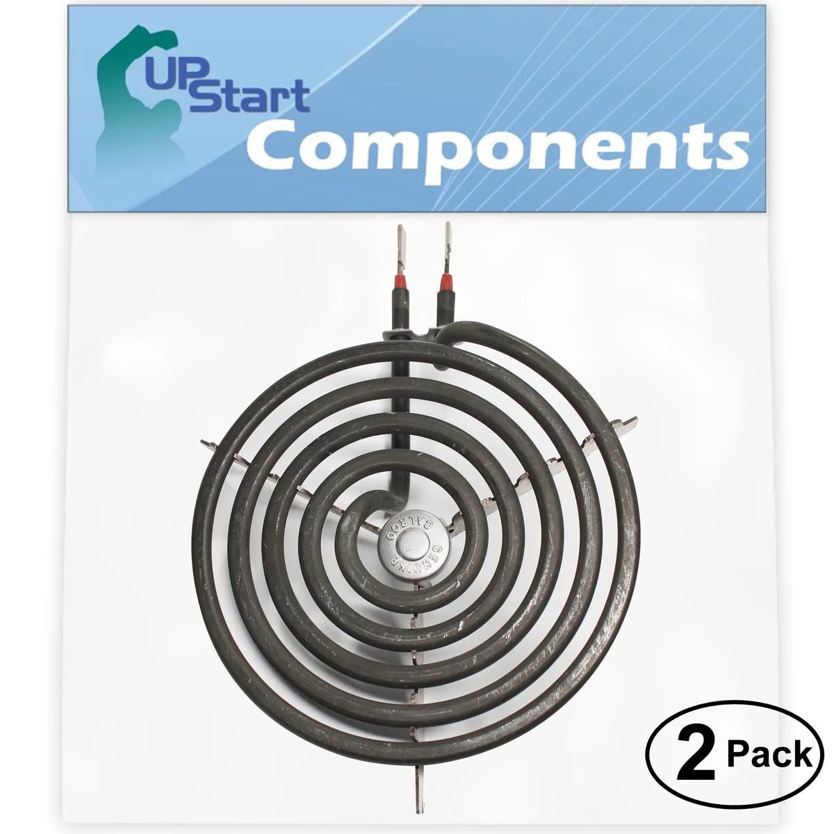 2-Pack 6 inch 5 Turns Surface Burner Element for Range, Stove & Cooktop A798