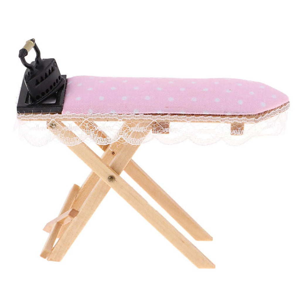 1:12 Scale Dollhouse Ironing Board Set D761