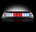 Red LED 3rd Brake Light Kit with White Cargo Lights Smoked Lens C8817