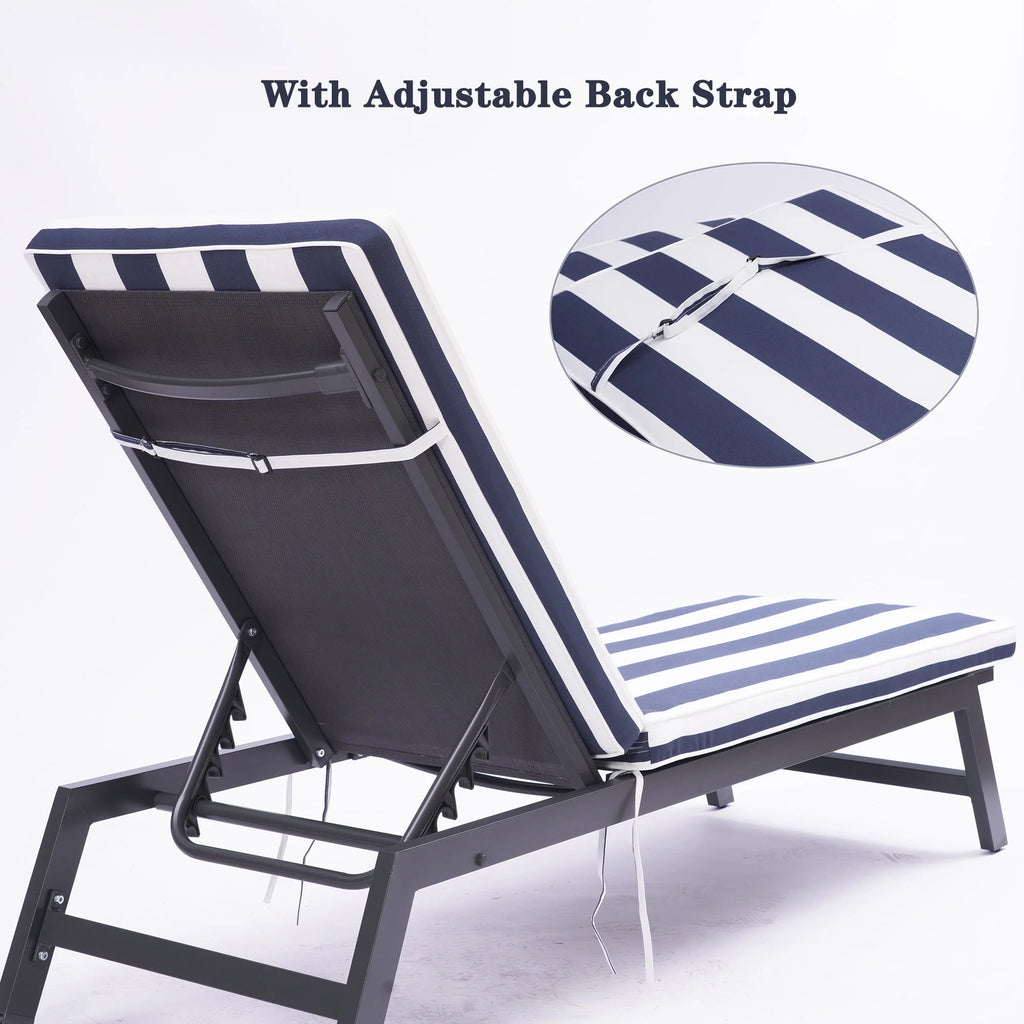 Outdoor Lounge Chair Cushion Replacement Patio Seat Cushion C46611