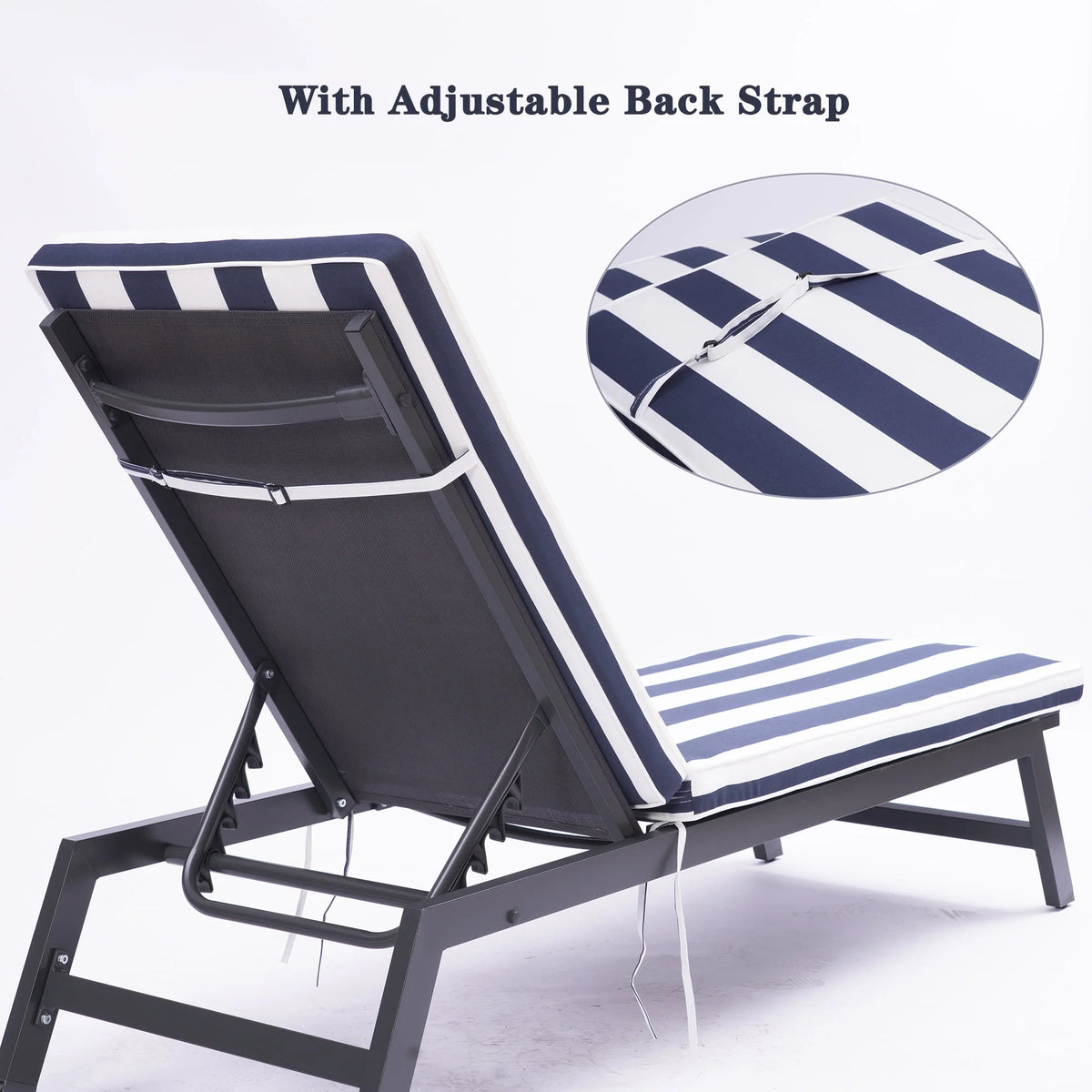 Outdoor Lounge Chair Cushion Replacement Patio Seat Cushion C46611