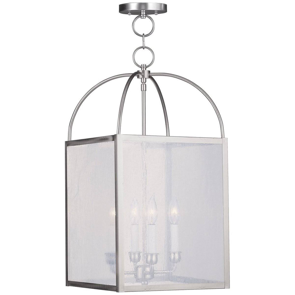 4 Light Black Chain Lantern K1818