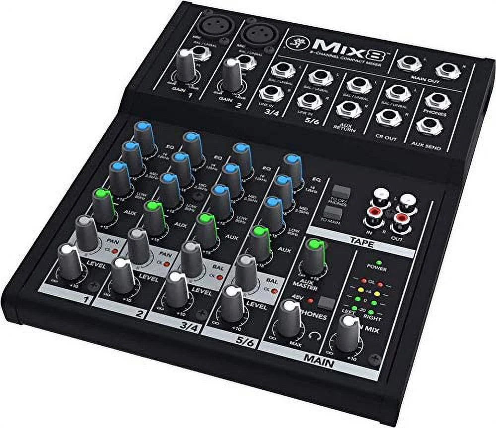 8-Channel Compact Mixer D6605