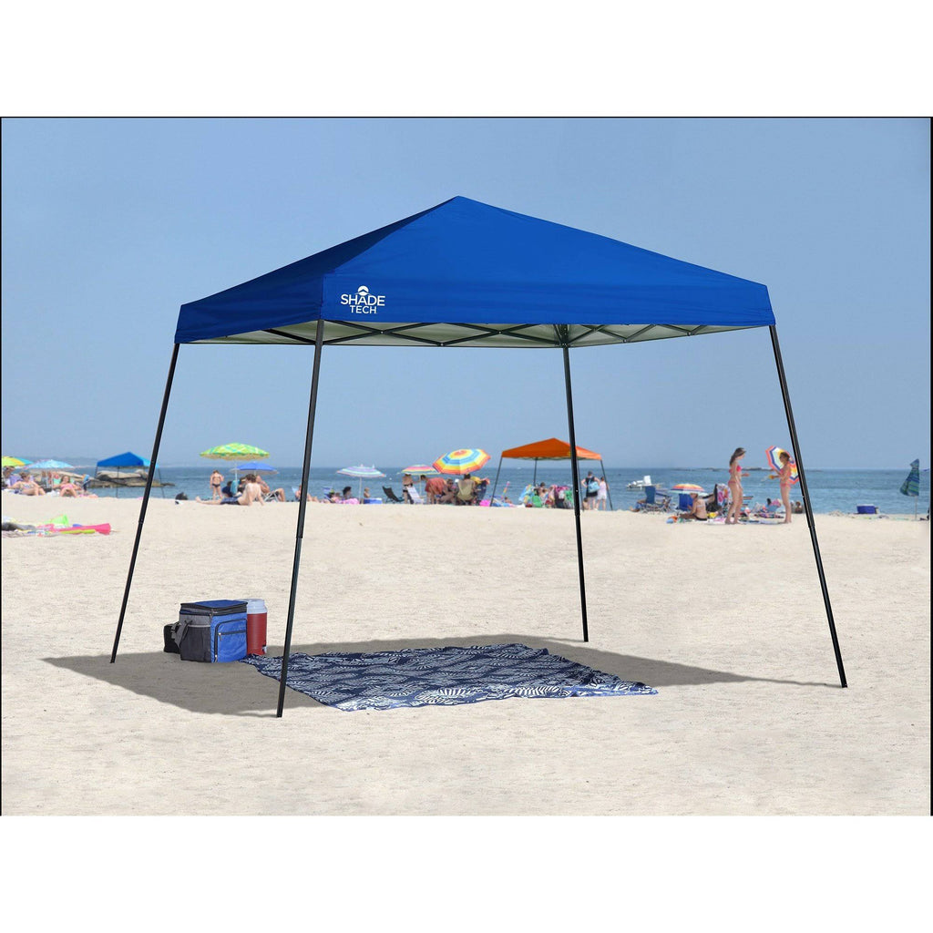 10 x 10 Slant Leg Canopy - Blue U5203