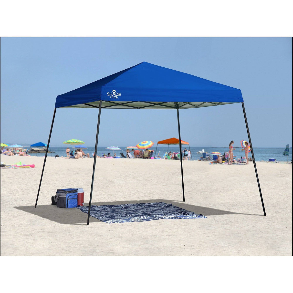 10 x 10 Slant Leg Canopy - Blue U5203
