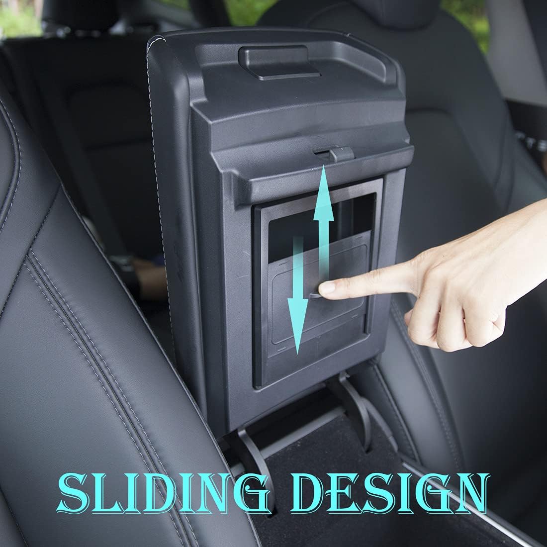 Center Console Organizer Tray Storage Box ABS Material 3PCS Pack of 2 U623