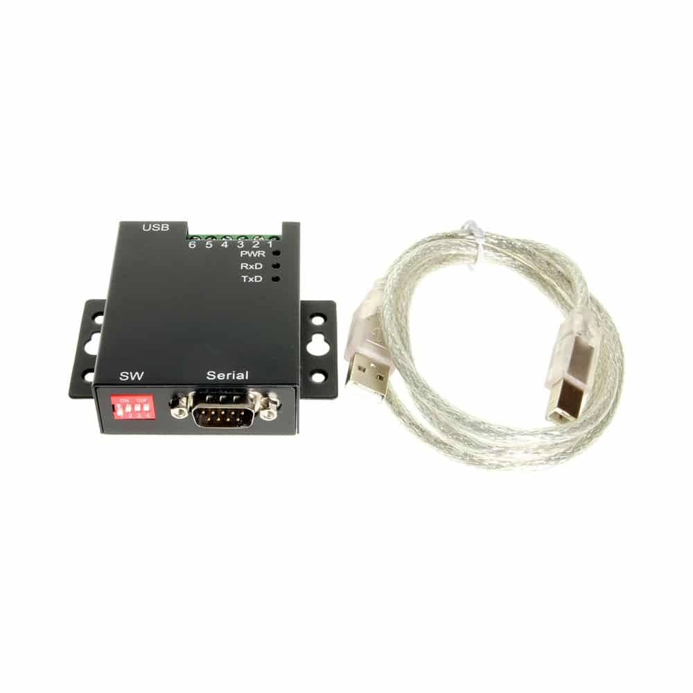 USB-to-Optical Isolated RS-422/485 Industrial Adapter Y28050