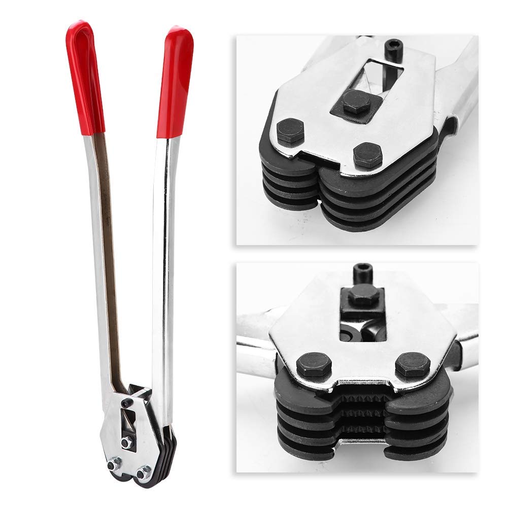 Poly Strapping Tensioner Cutter and Sealer Manual Banding Tool Kit, Pack of 2 F83518