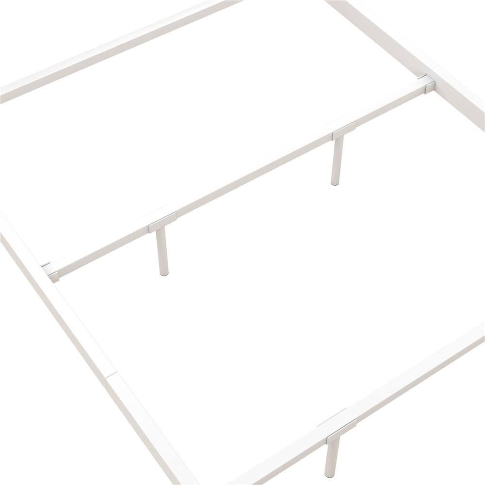 Black Metal Canopy Bed Full F9832