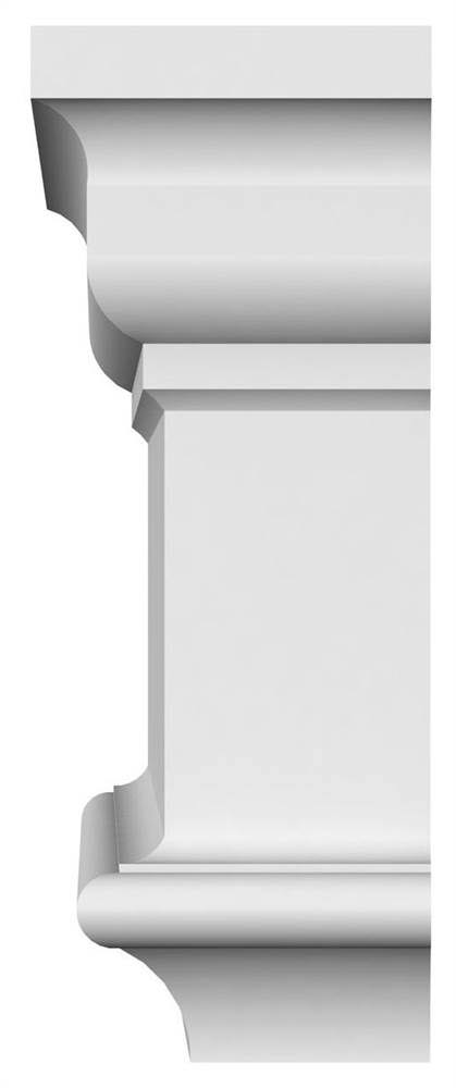 113 inch Bottom Width x 114 1/2 inch Top Width x 4 5/8 inch x 1 1/8 inch Holmdel Crosshead D831418