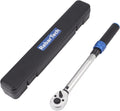 3/8-Inch Drive Click Torque Wrench, 2.5～45 Ft-Lbs, Preset, Dual Torque Scales, Pack of 2 I493