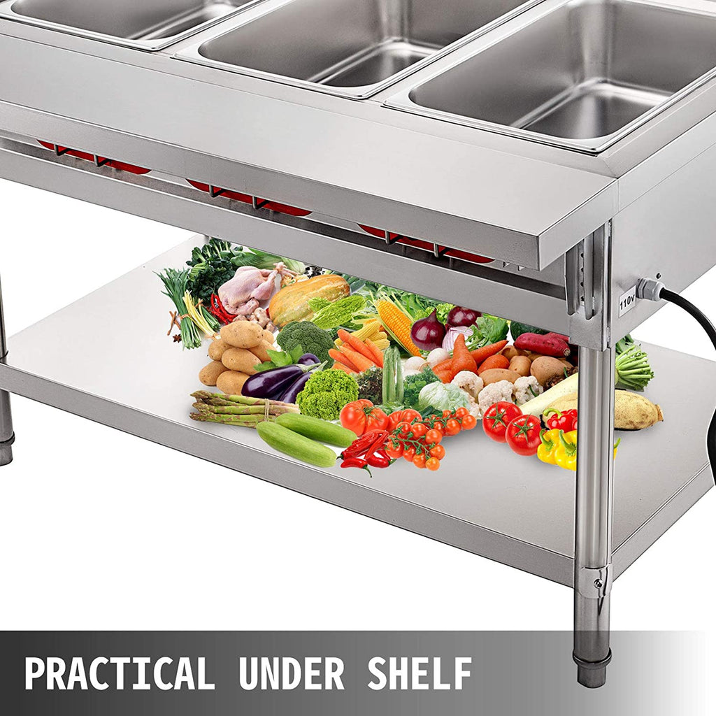 3 Pot Commercial Electric Food Warmer W44204