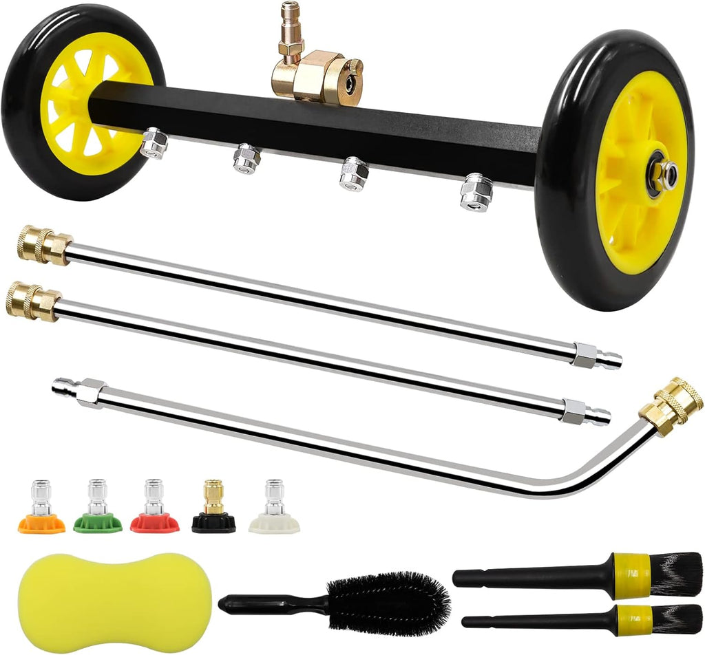 16 Inch Pressure Washer Surface Cleaner Attachments with 2 Extension Wands K448568