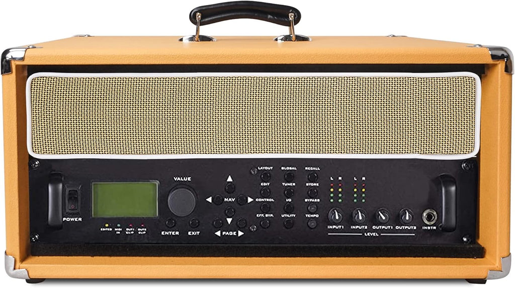 2U Amp Rack Case, 12.5 Depth, Black H12098