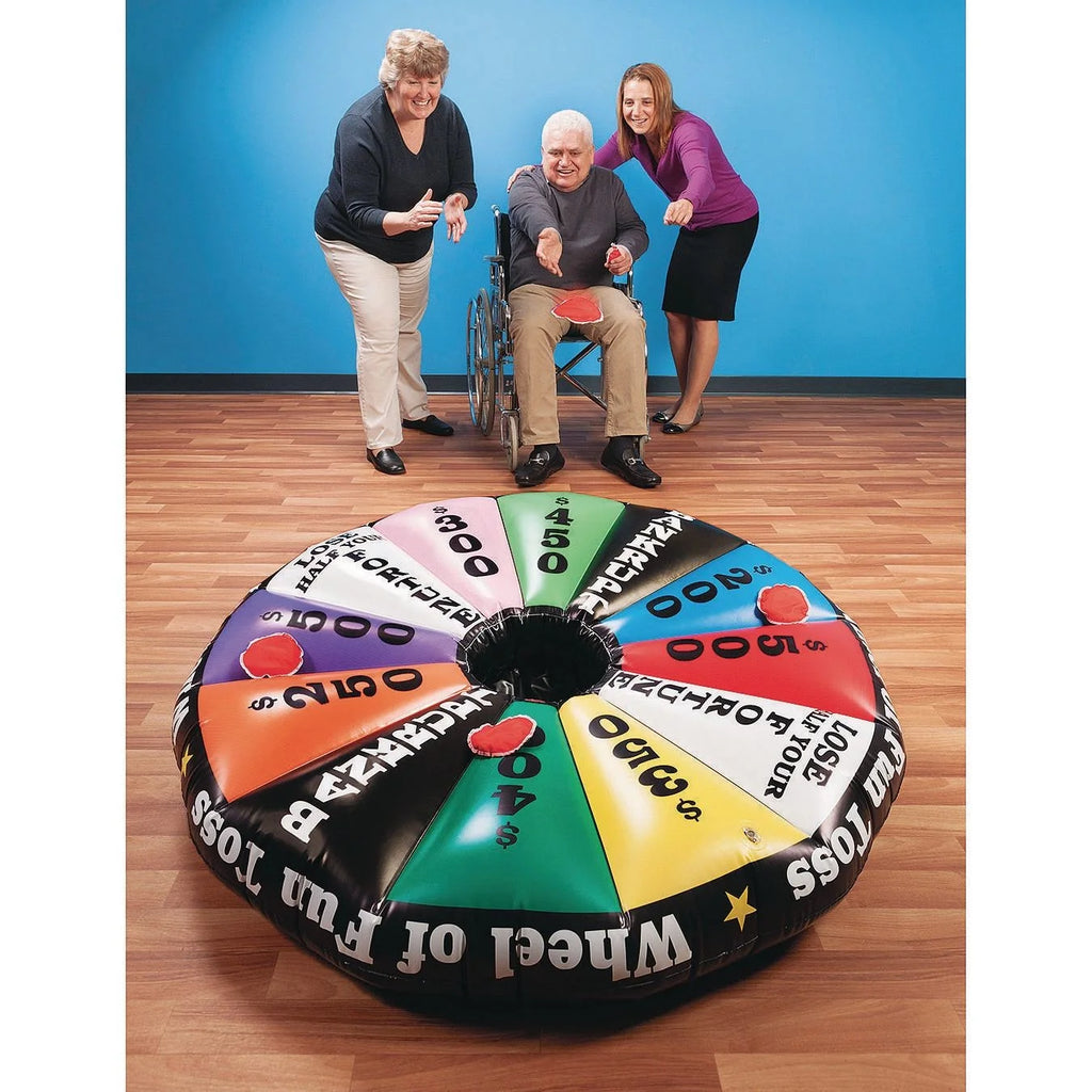 Inflatable Toss Game with 50" Inflatable Target and 6 Beanbags H410162