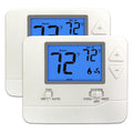 2PK White Non-Programmable Digital Thermostat with Large LCD Display H1664