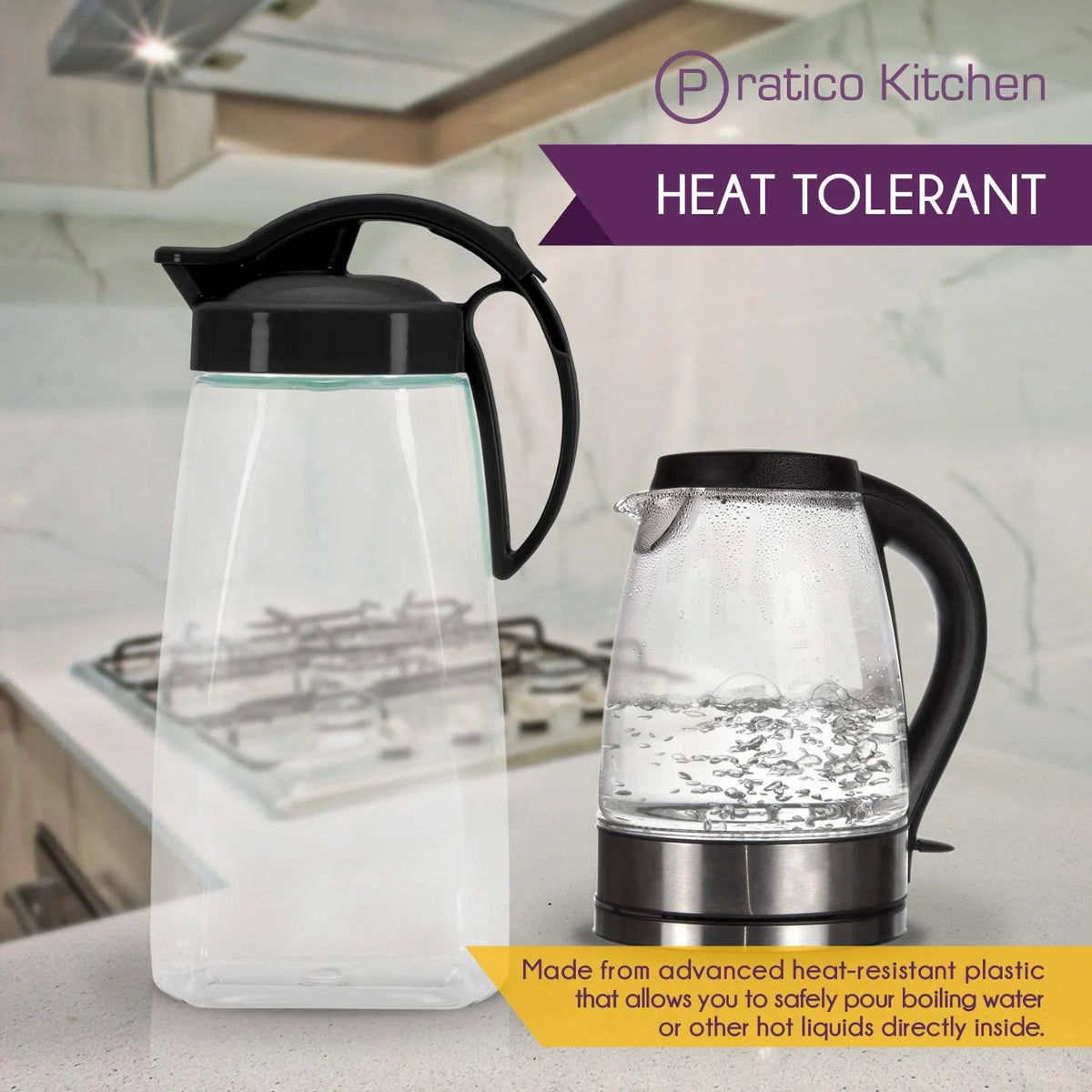 Black Airtight Pitcher E412
