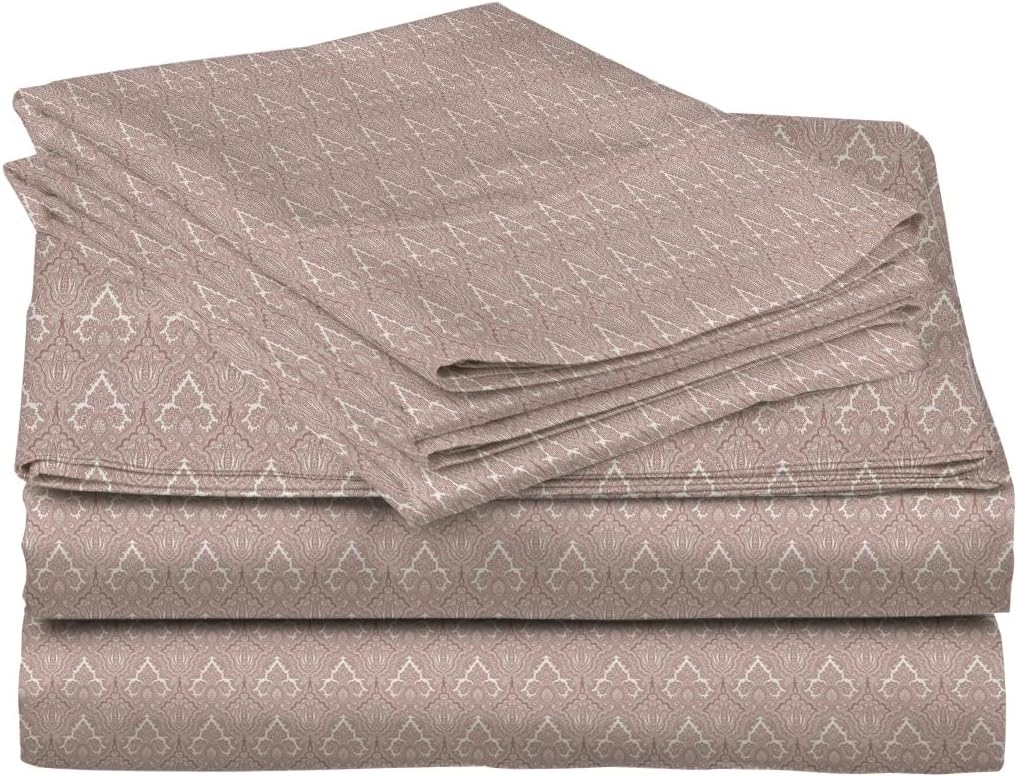 Blush Queen 4 Piece Egyptian Cotton Sheet Set H69445