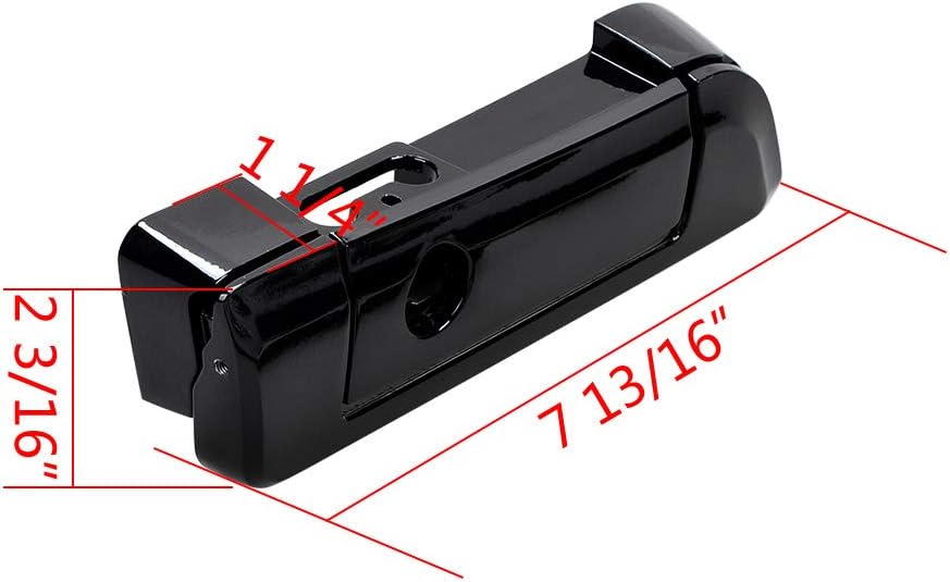 Hinges & Latch Kit for Harley Tour Pak Travel Trunk Pack of 2 A3633