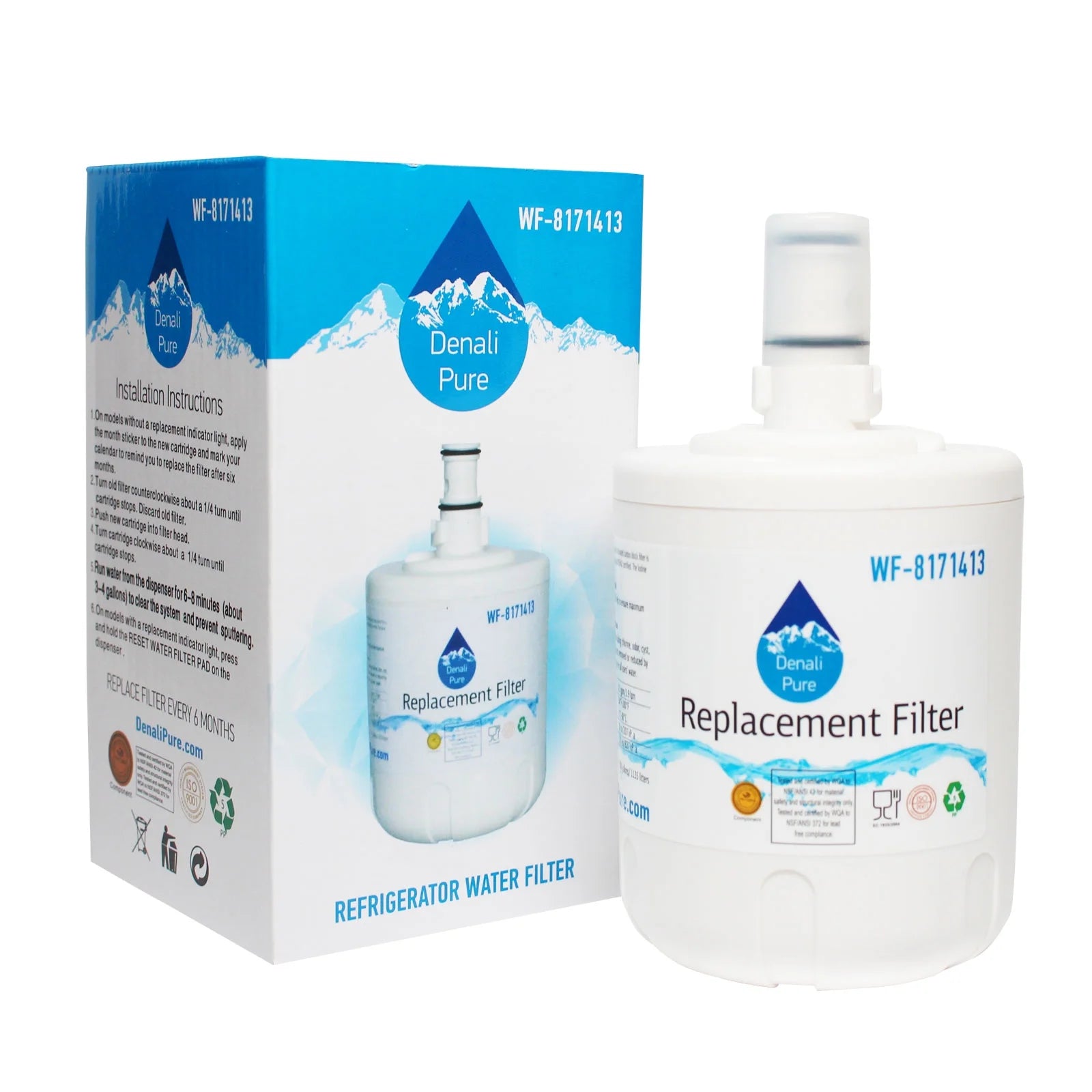 2-Pack Refrigerator Water Filter Cartridge K62578