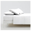 2-Pack Twin Size White Flat Sheets, 66" x 96" Q141654