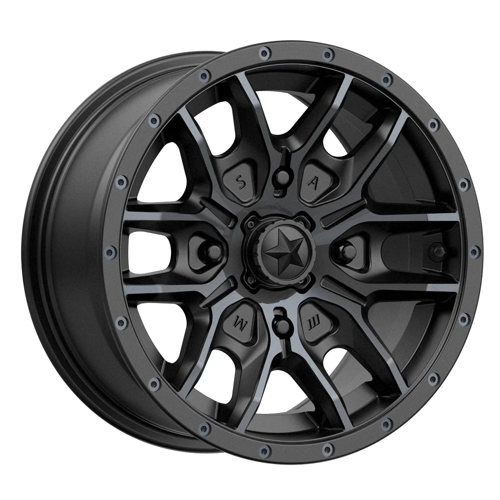 14" Black Wheels 27" Mud Lite XTR Tires N852712