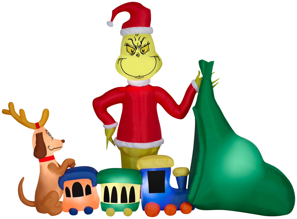 Christmas Airblown Inflatable Scene, 6.5 ft Tall R33440