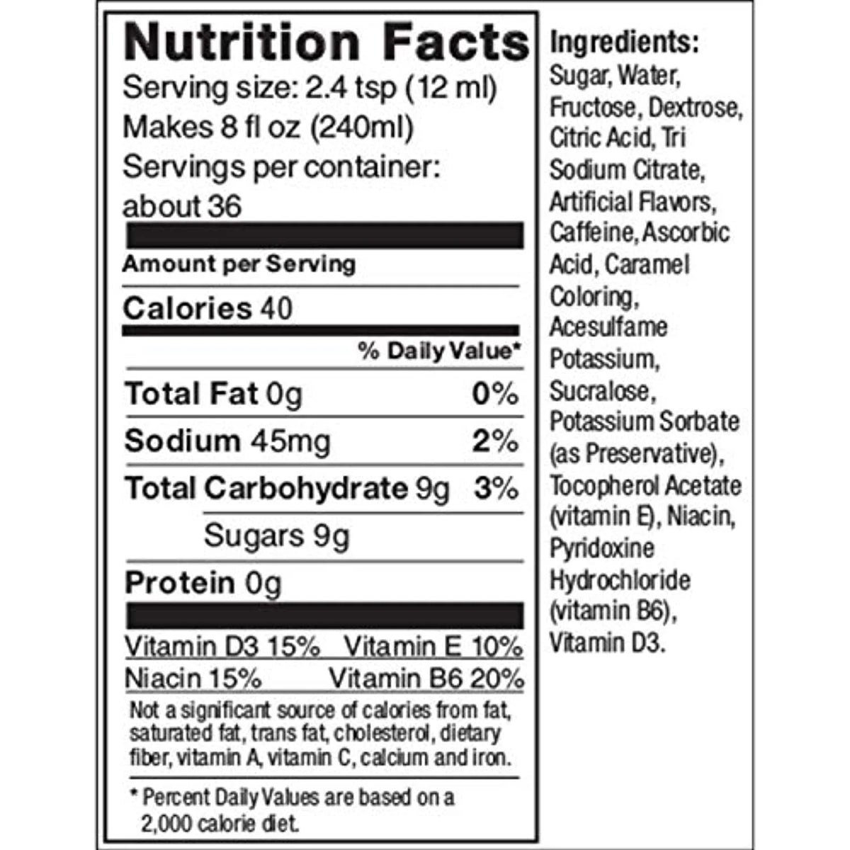 14.8 Fl Oz Energy (Pack Of 4) Q1413