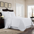 White Twin Coverlet R151
