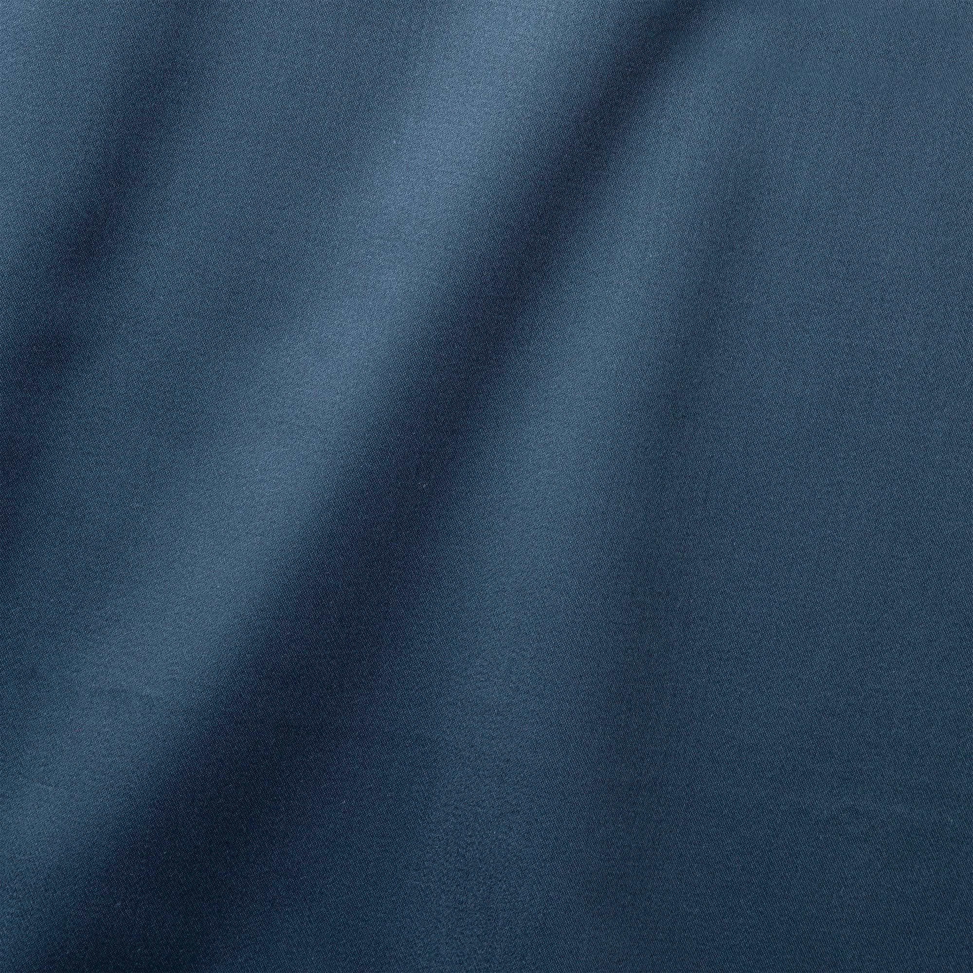 California King Metallic Blue 400 Thread Count Sheet Set Y4639