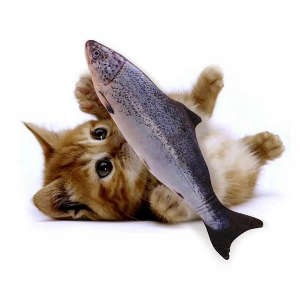 Realistic Flopping Fish Cat Toy E78723