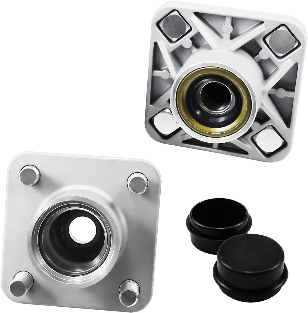 2PC Front Wheel Hub with Bearing Aluminum W1325
