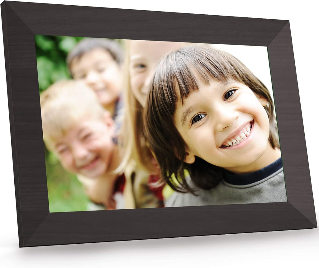 Black 8 inch Digital Photo Frame WiFi Touch Screen 16GB Storage Pack of 2 E184155