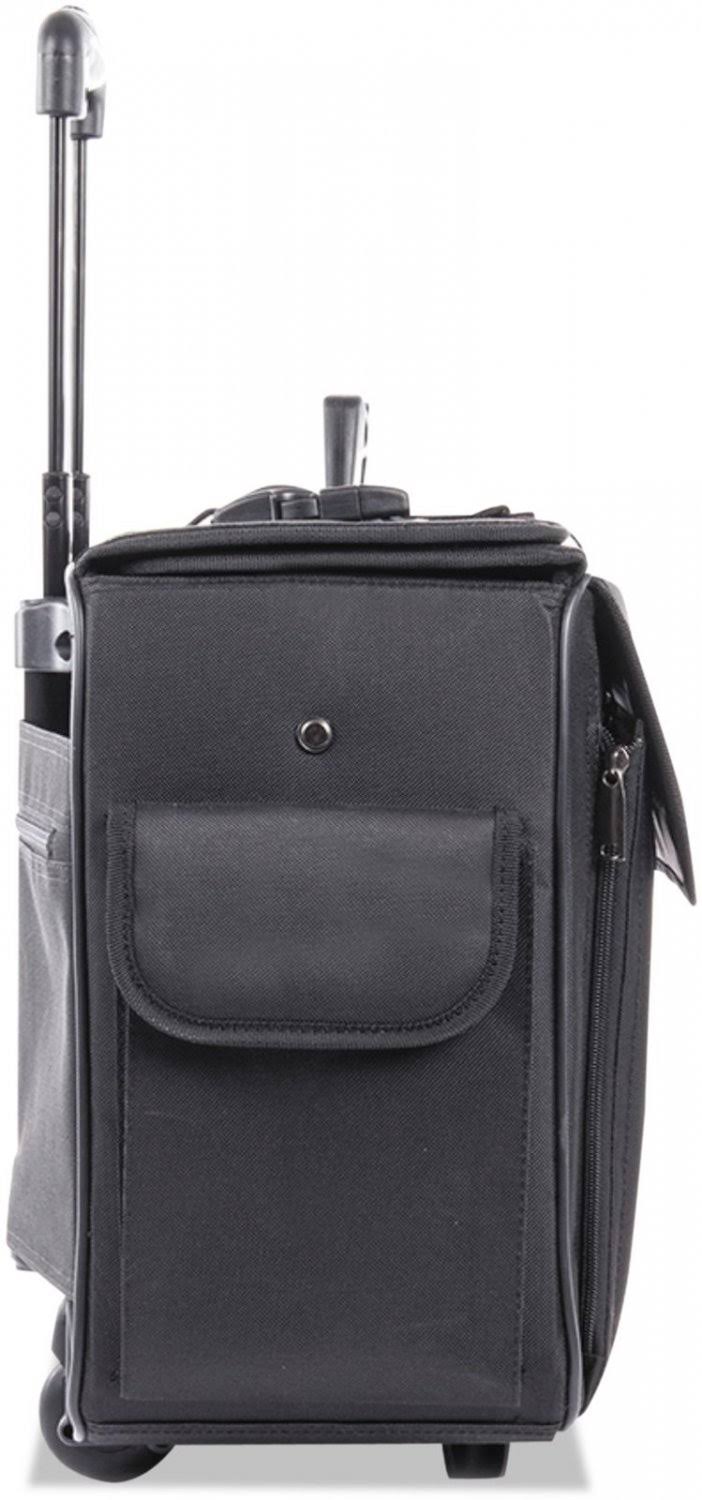 Black Rolling Computer Case F983