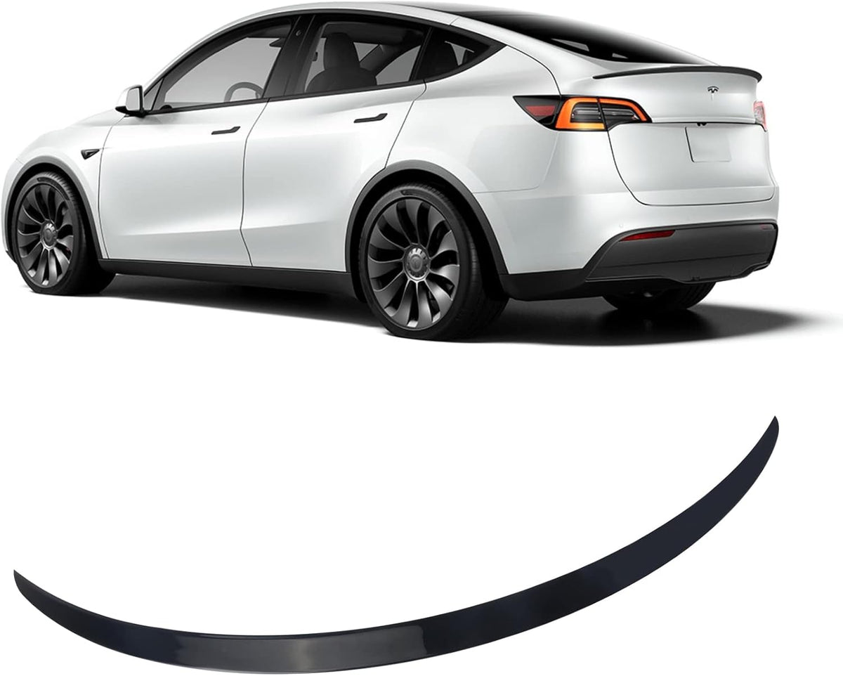 Matte Carbon Fiber Rear Trunk Spoiler for Tesla Model Y Q986