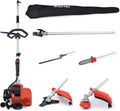 Cordless Gas Pole Saw Hedge Trimmer Grass Brush Cutter Multifunctional Tool A480