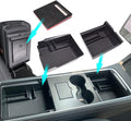 Center Console Organizer Tray Storage Box ABS Material 3PCS Pack of 2 U623