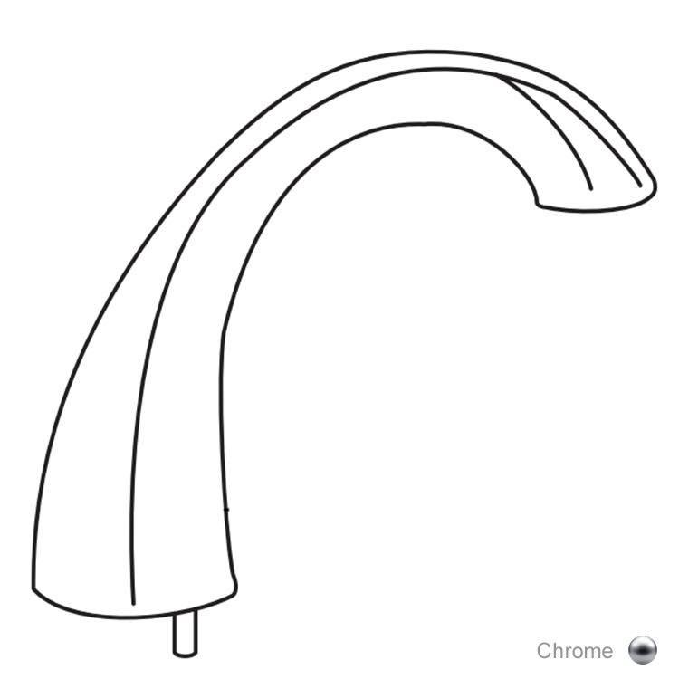 Chrome Roman Tub Spout Kit D58351
