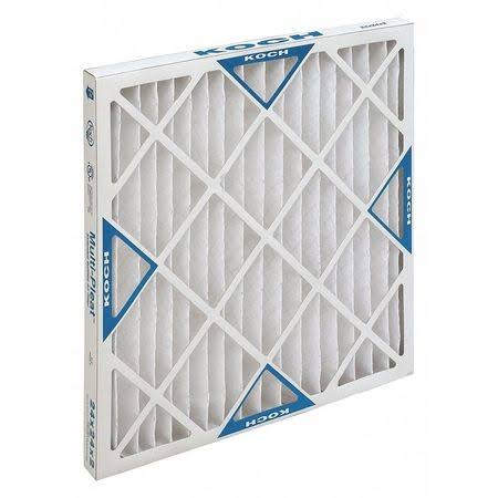 MERV 8 Pleated Panel Filter 18x22W x 24x22H x 2x22D - Pkg Qty 12 C3914