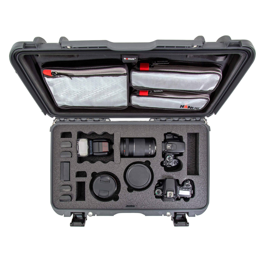 Olive DSLR Camera Case with Lid Organizer G657613
