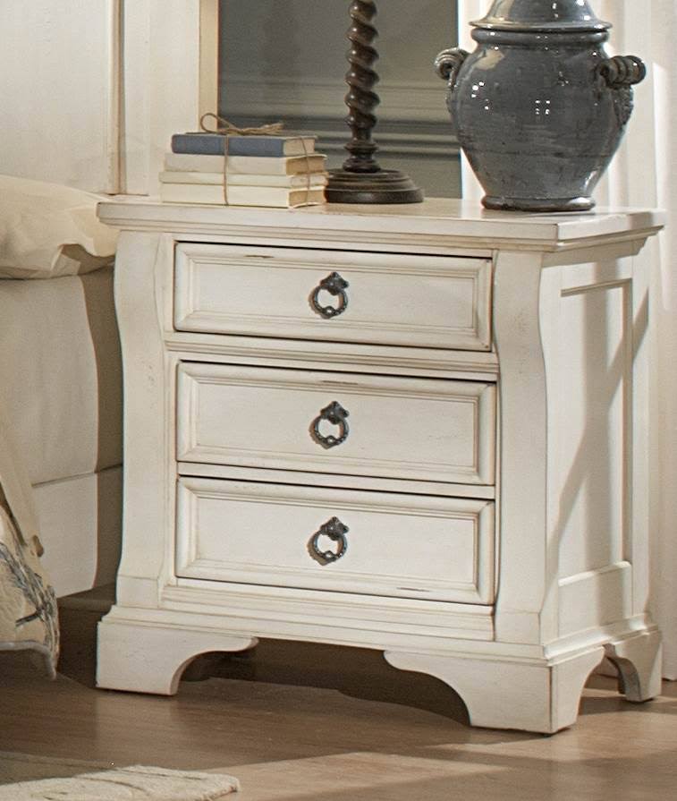 Black Nightstand B56493