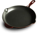 12.5 Inch Enameled Cast Iron Skillet O160675