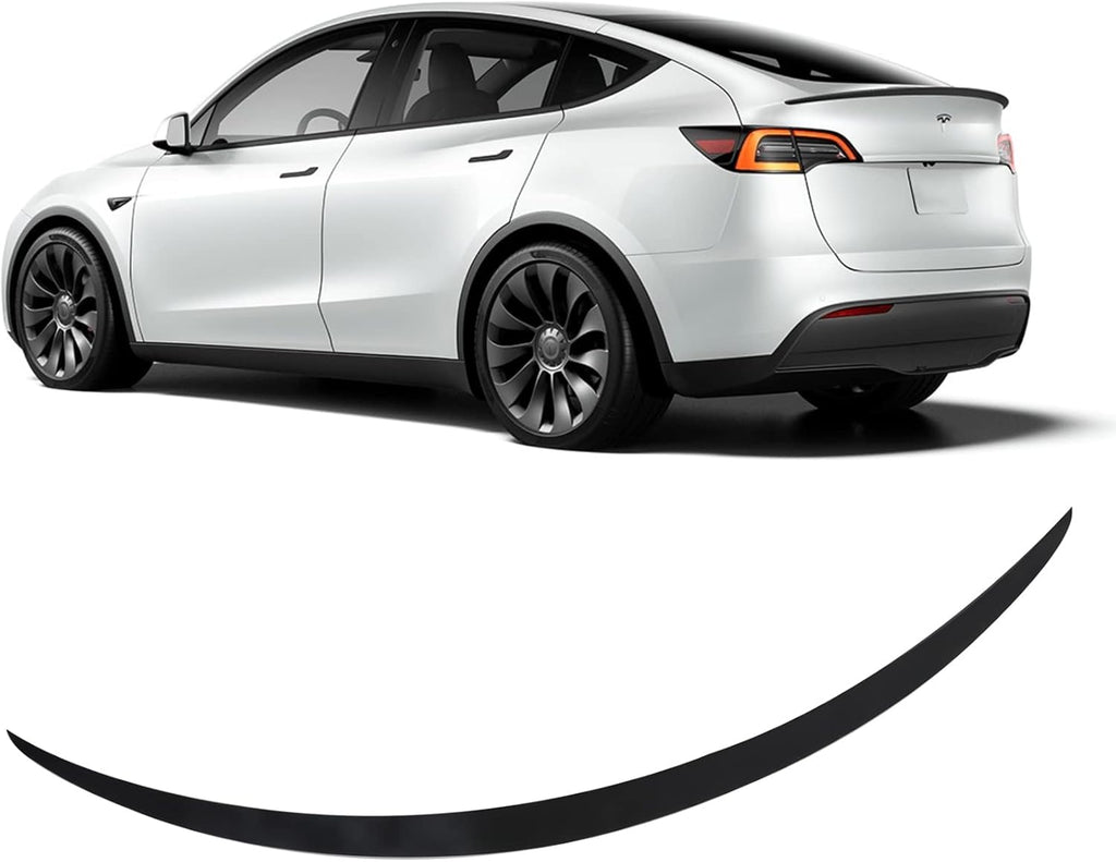 Matte Carbon Fiber Rear Trunk Spoiler for Tesla Model Y Q986