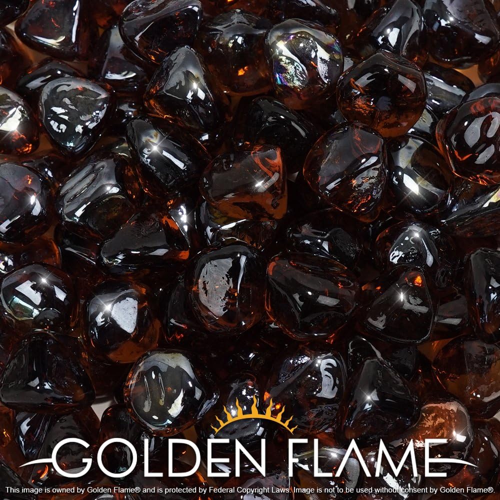 10-Pound Caribbean Blue Fire Glass M31797