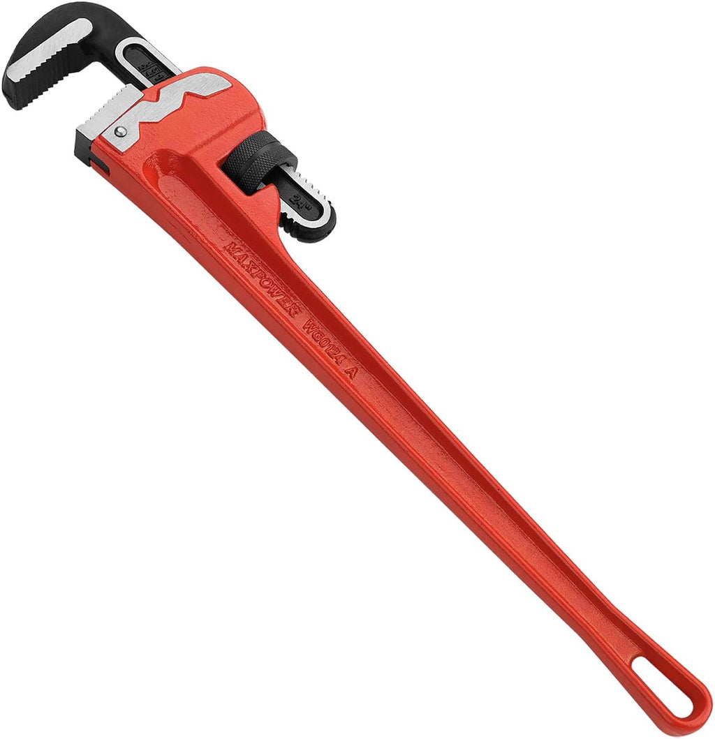 24 Inch Straight Pipe Wrench, Pack of 2 M385161