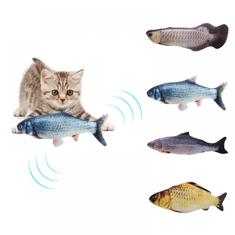 Realistic Flopping Fish Cat Toy E78723
