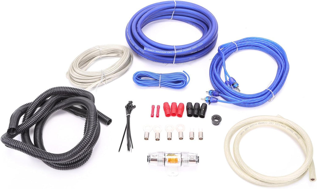 Amplifier and Two 10" Dual 2-Ohm Subwoofers with Wire Kit Y319097